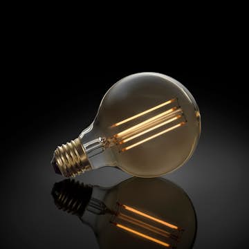 Glödlampa Gnosjö Konstsmide LED E27 80 mm Klot 4W 2200K 230V