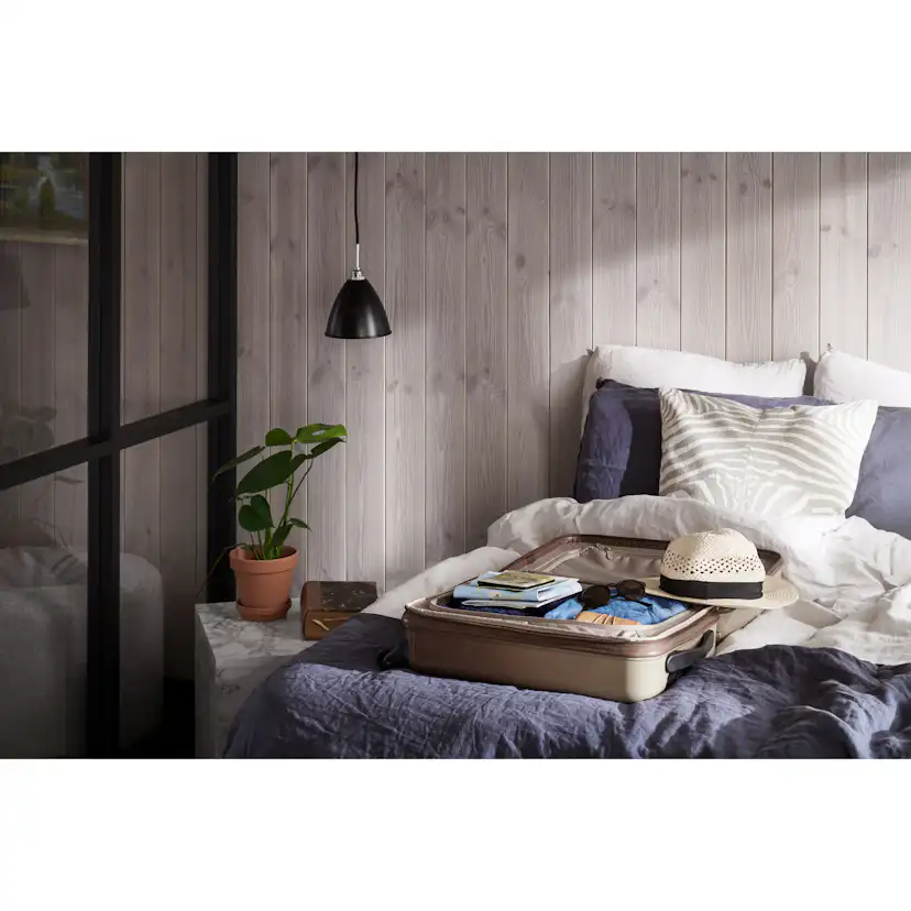 Väggpanel Moelven Innerpanel Furu Livlig Grå 13x120x2700 8stk/bnt