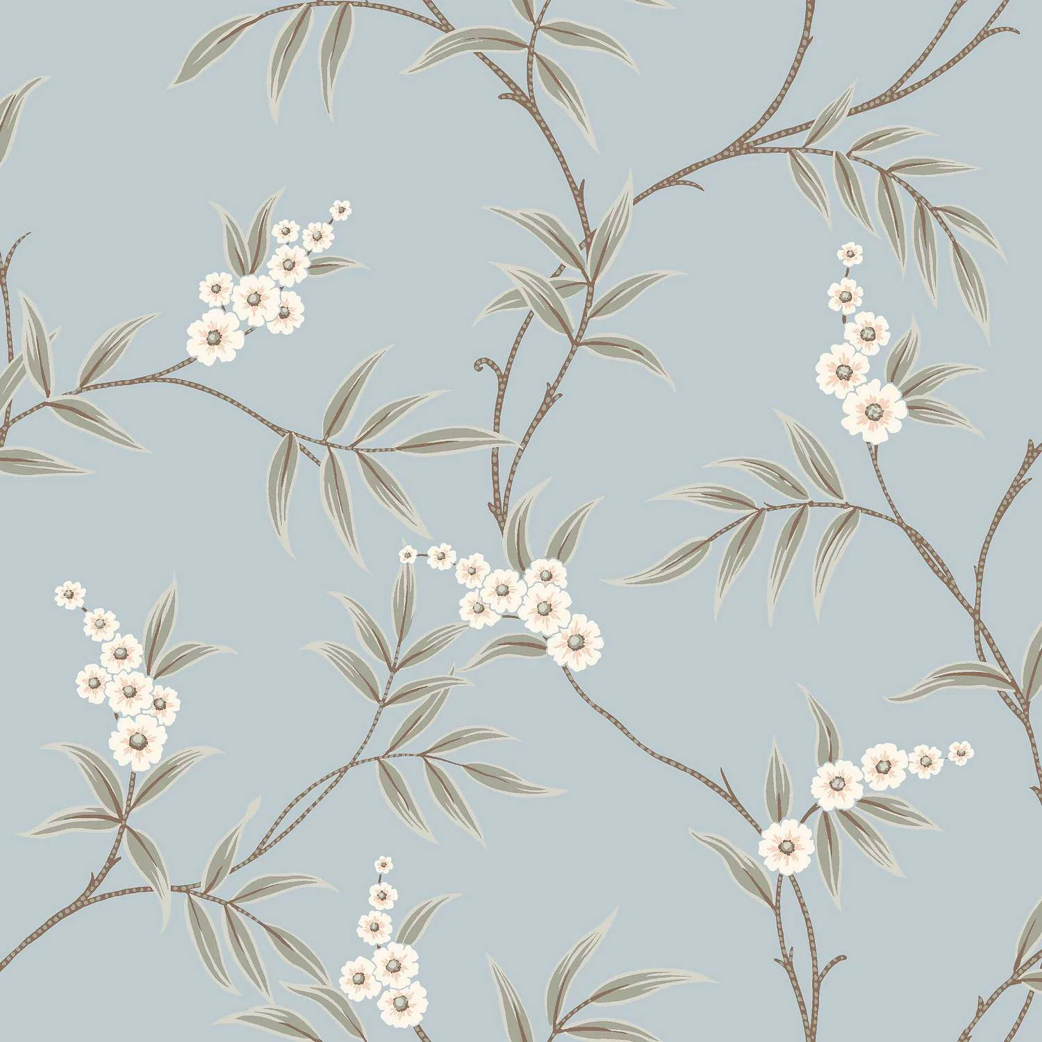 Tapet Boråstapeter Floral Tree 7762