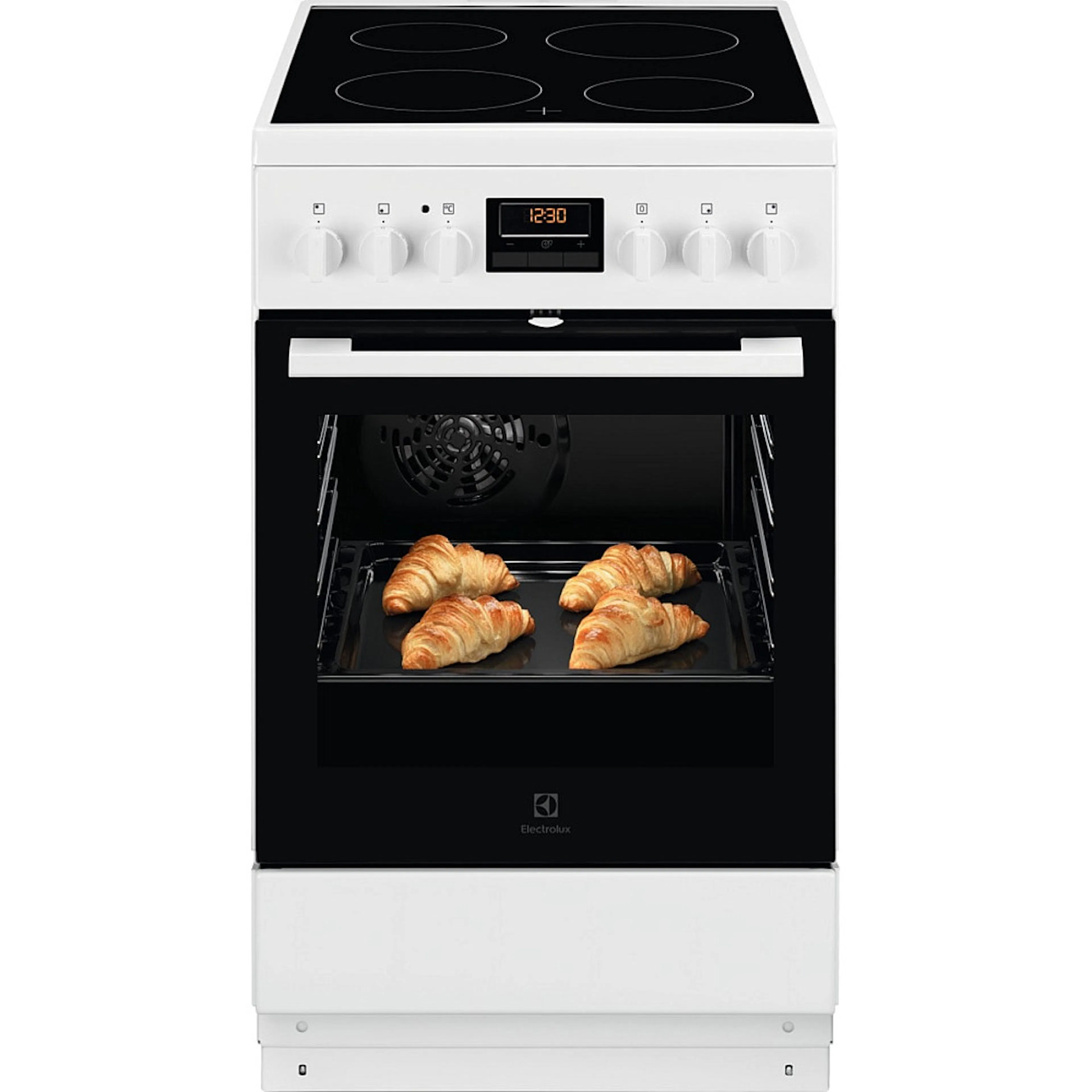 Glaskeramikspis Electrolux Elegance Vita LKR540402W med Varmluftssystem