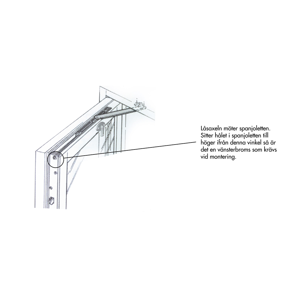 Fix Leif Arvidsson Fönsterbroms/dörrbroms 160/4