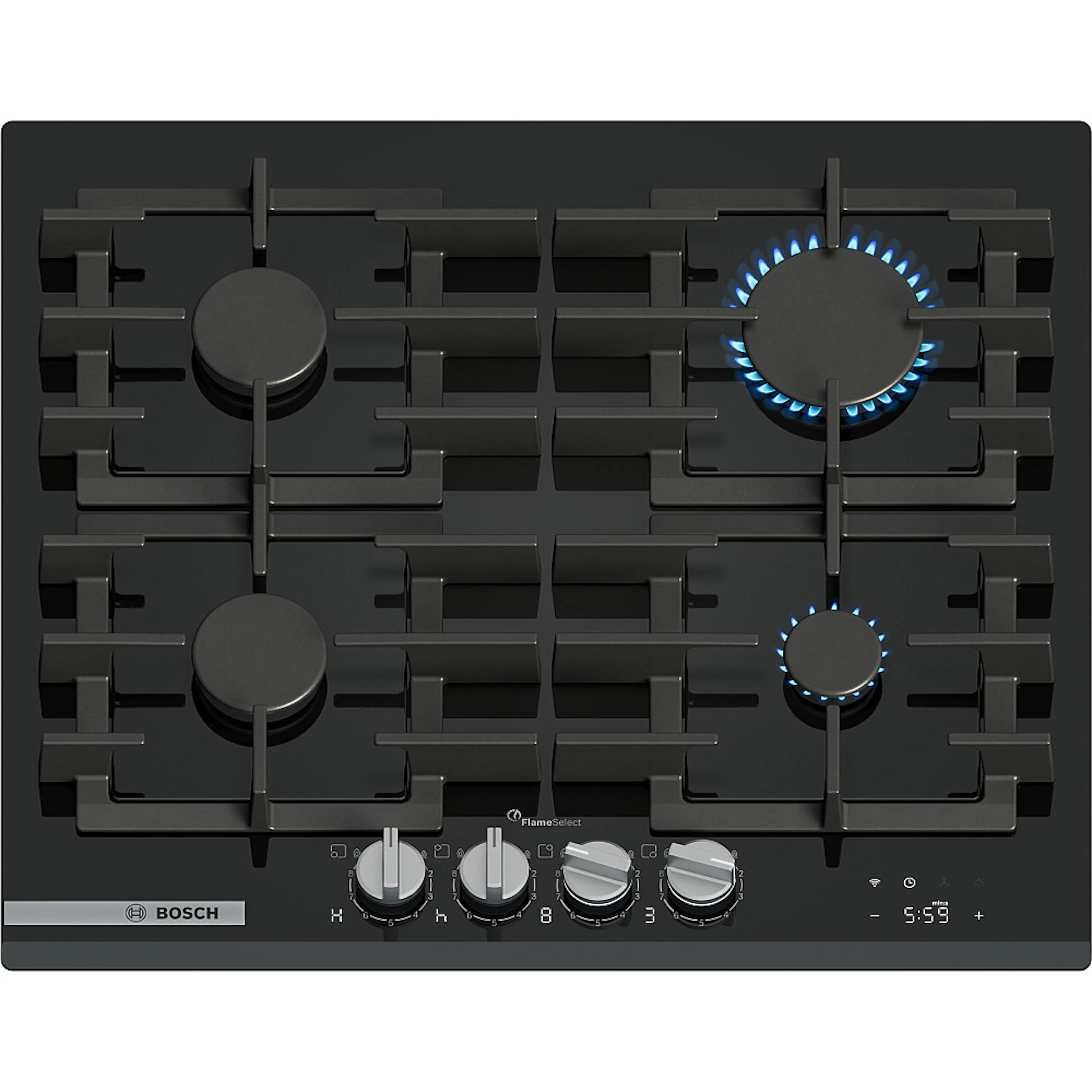 Gashäll Bosch PRP6A6H40 Serie 8 Svart med WiFi