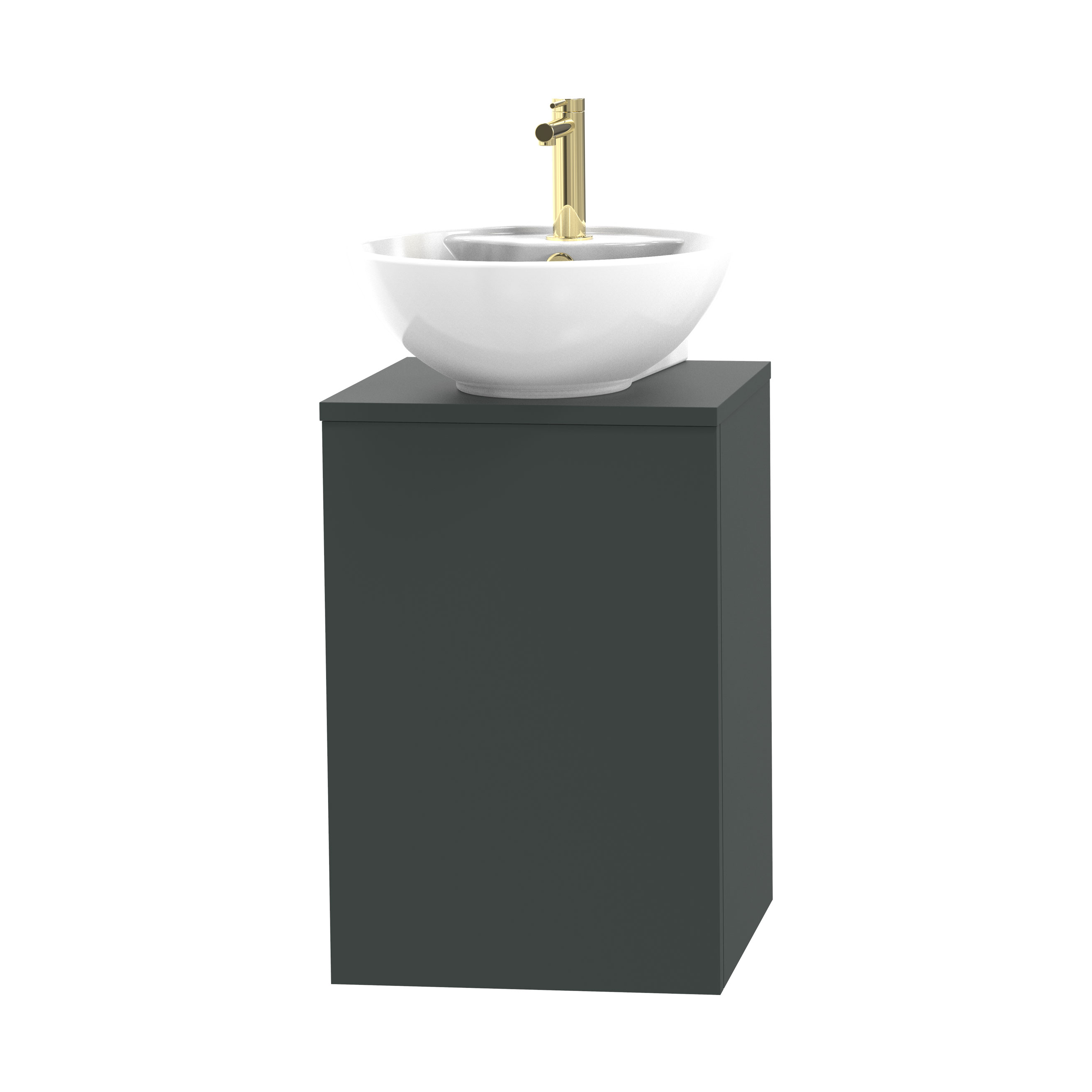 Tvättställsskåp Miller Badrum City 40 för Bänkskiva