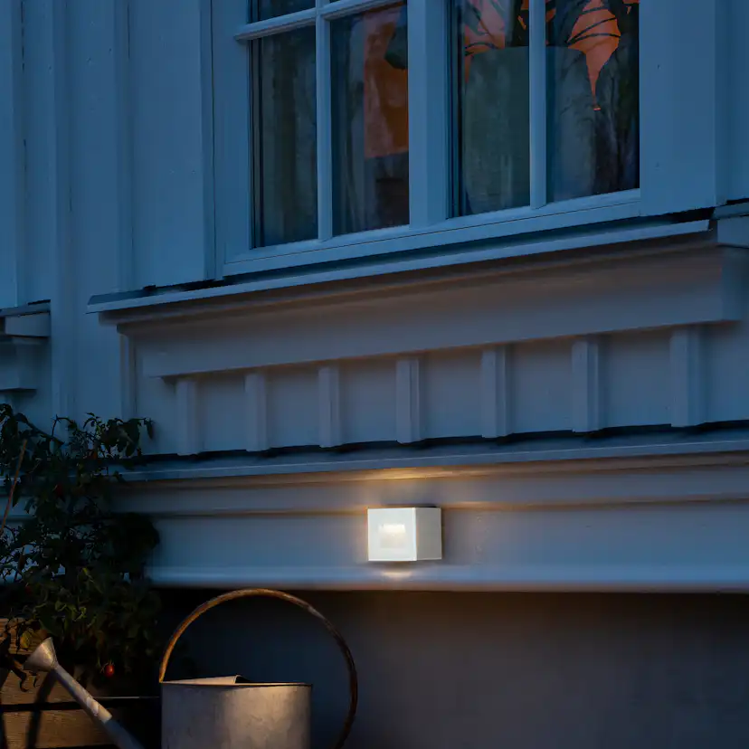 Vägglykta Gnosjö Konstsmide Chieri 4W LED Rektangulär
