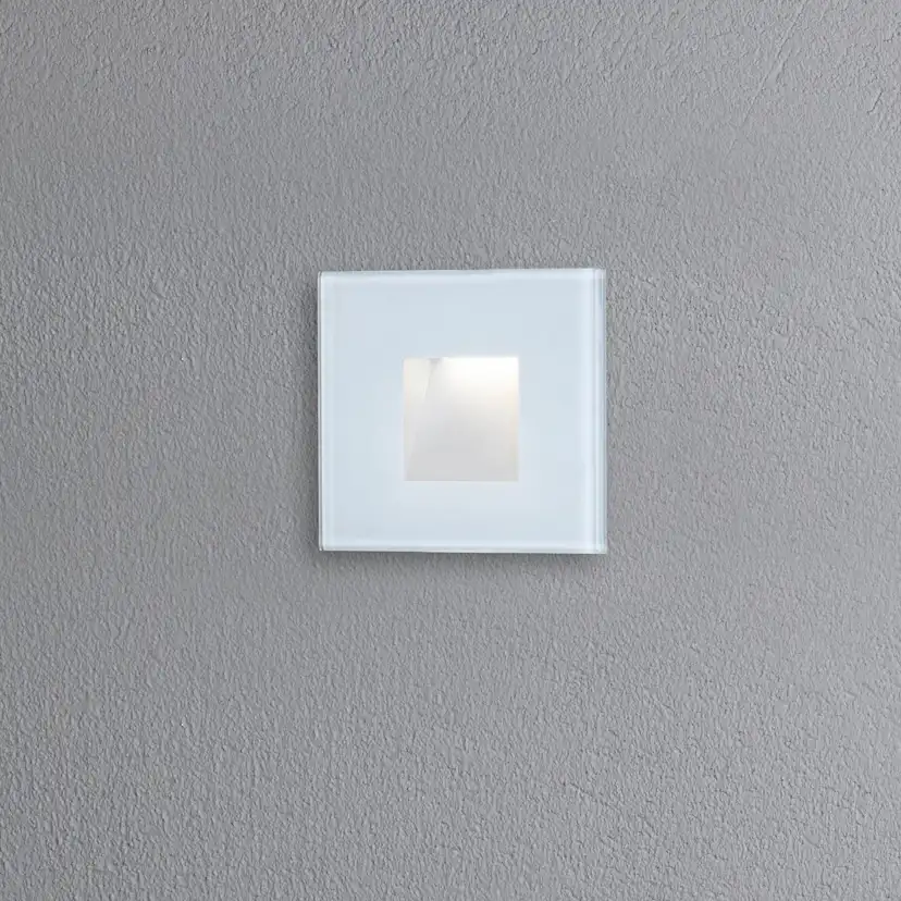 Vägglykta Gnosjö Konstsmide Chieri 1,5W LED Kvadrat
