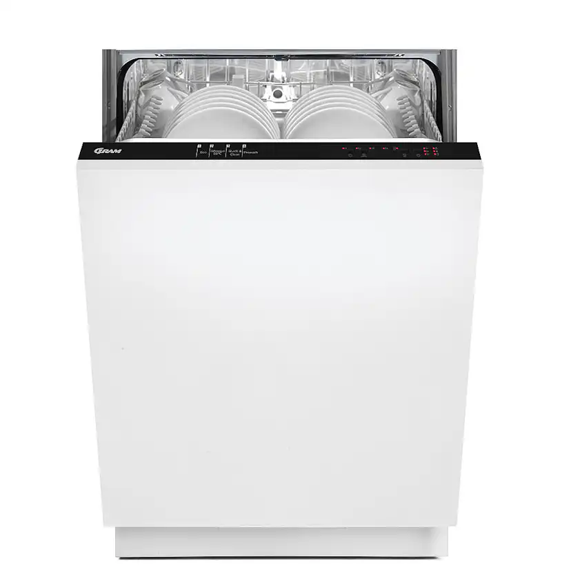 Integrerad Diskmaskin Gram OMI 610090 T med AquaStop