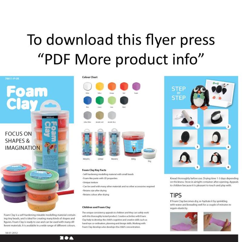 Foam Clay Creativ Company 560 g/1 Hink