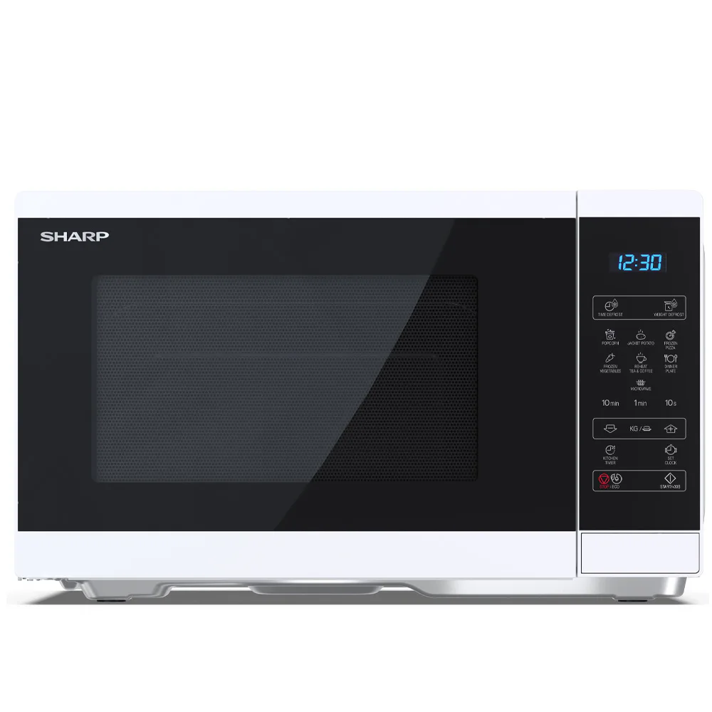 Fristående Mikrovågsugn Sharp YC-MS252AE-W