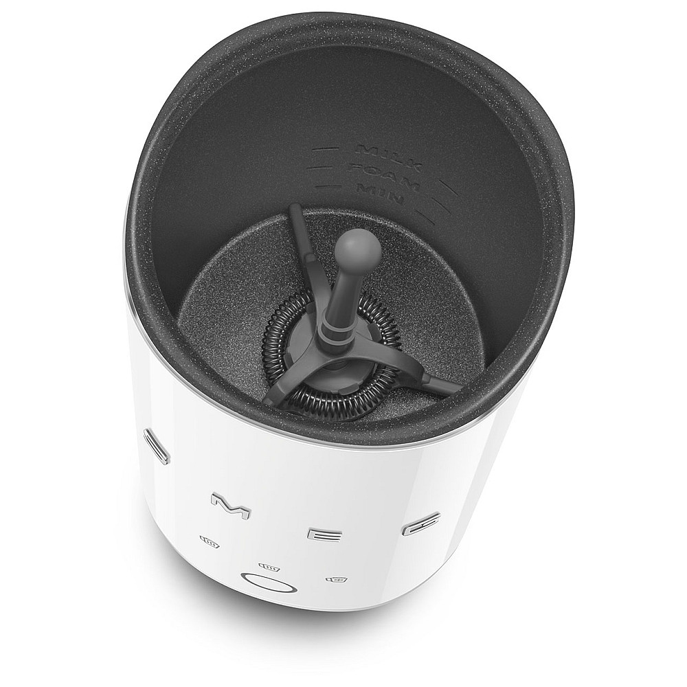 Mini Mjölkskummare Smeg MFF02WHEU Vit