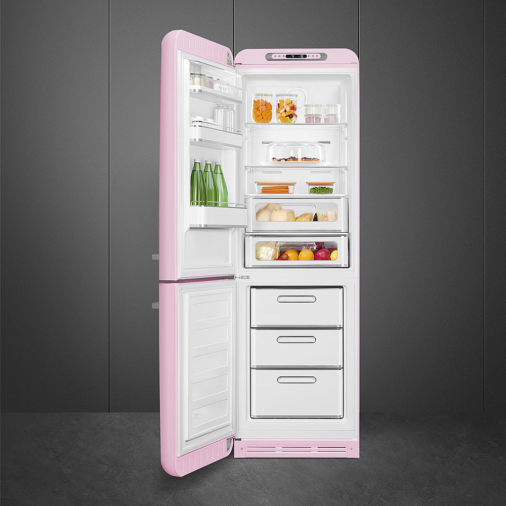 Kombinerad Kyl/Frys Smeg FAB32LPK6 Rosa 50's Style