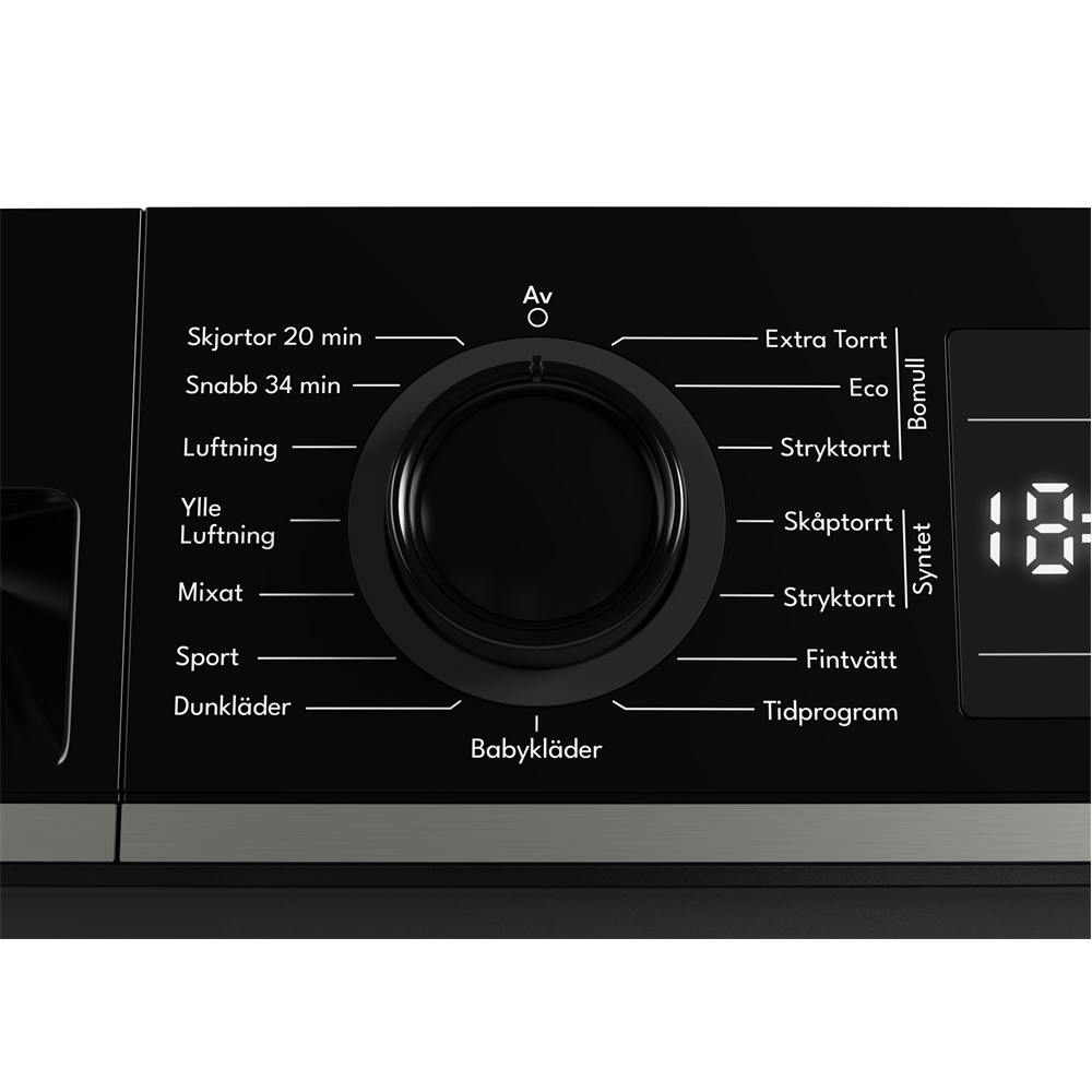 Värmepumptorktumlare Cylinda TVP911G29BID