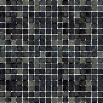 Mosaik Konradssons Sicis Nat Earth Svart 1,5x1,5 cm