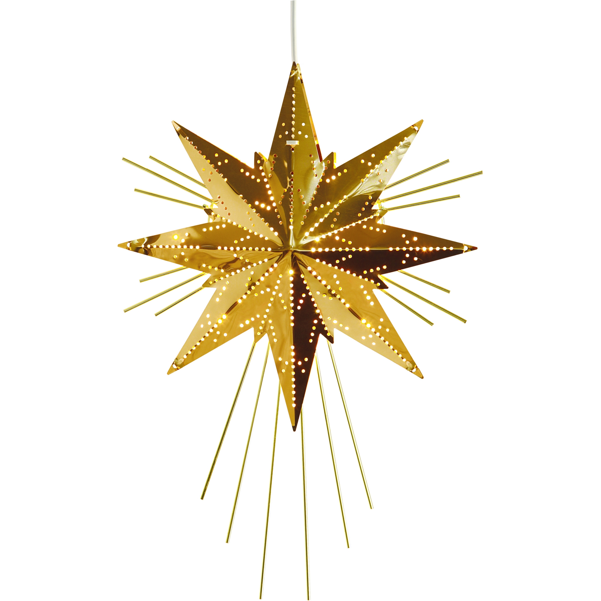 Adventsstjärna Star Trading Mini Luxe Metall