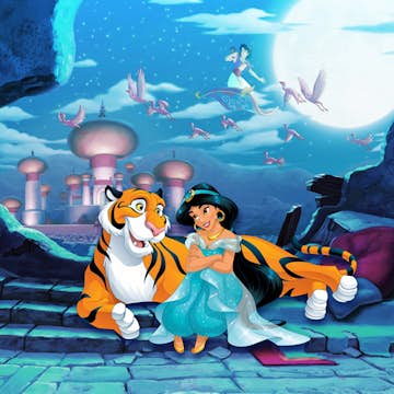 Tapet Komar Disney Waiting For Aladdin
