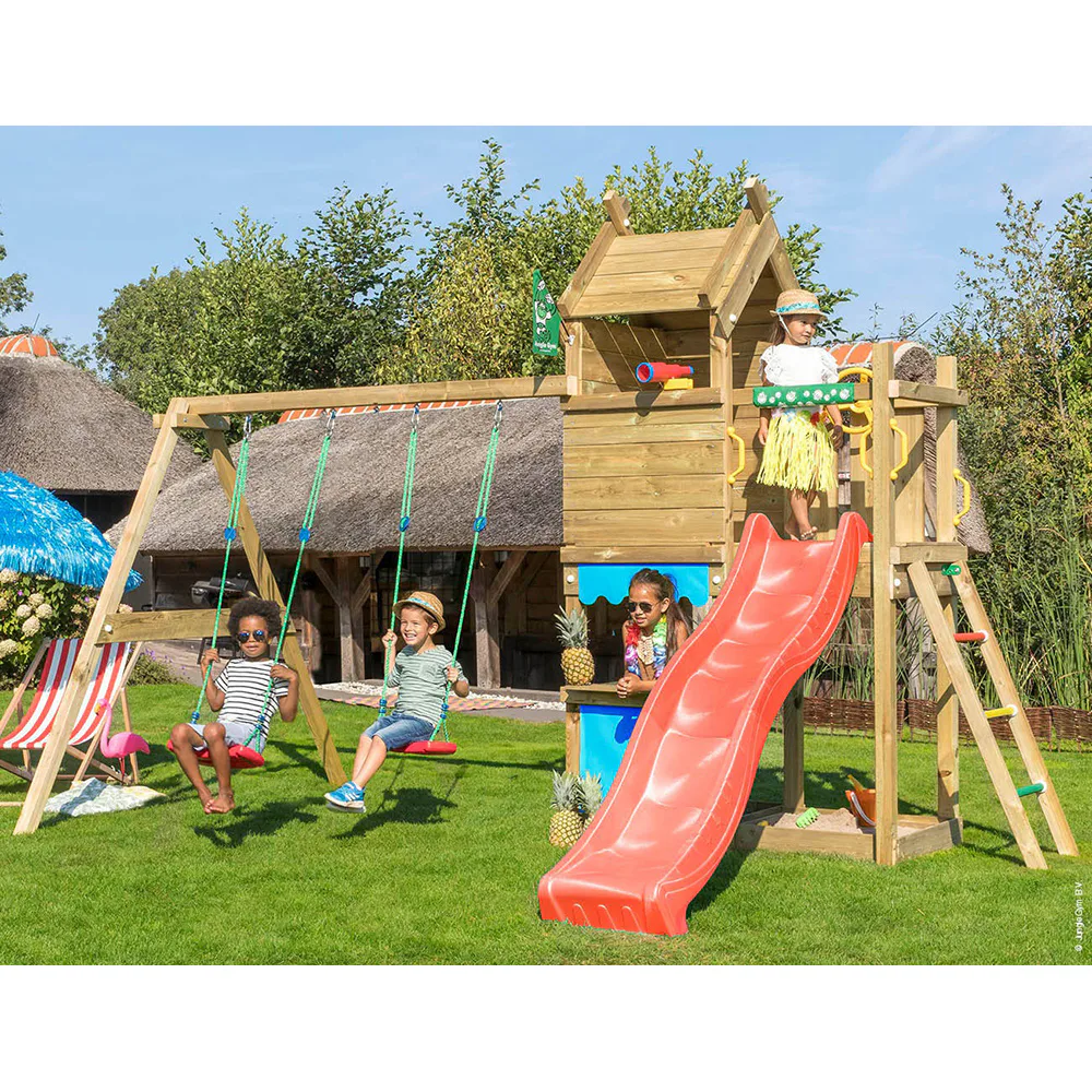 Lektorn Jungle Gym Resort Gungmodul & Rutschkana