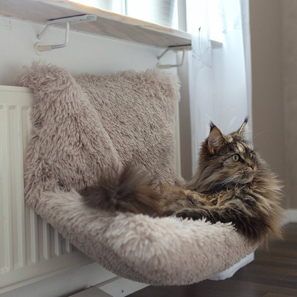 Elementsäng Dogman Shaggy 45x31x24 cm, Beige