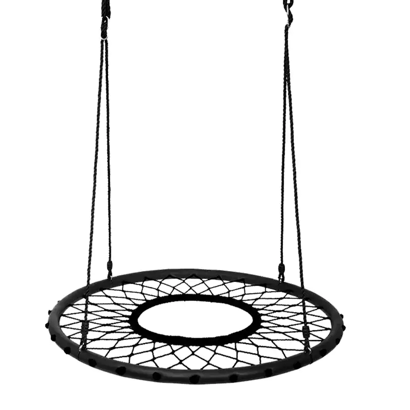 Rundgunga Nordic Play Rundgunga Ø100 cm, svart