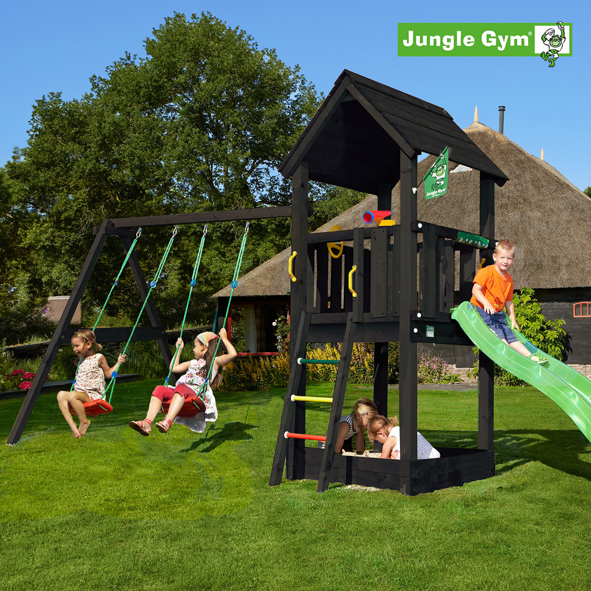 Lektorn Jungle Gym Club Komplett Inkl Swing Module