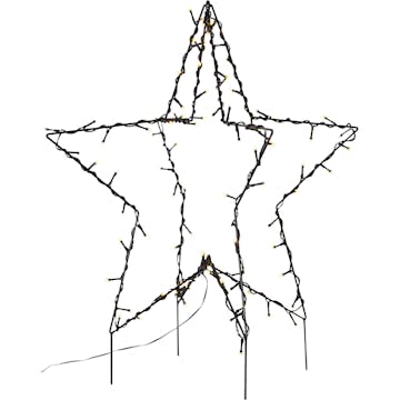 Utomhusdekoration Star Trading Foldy Stjärna