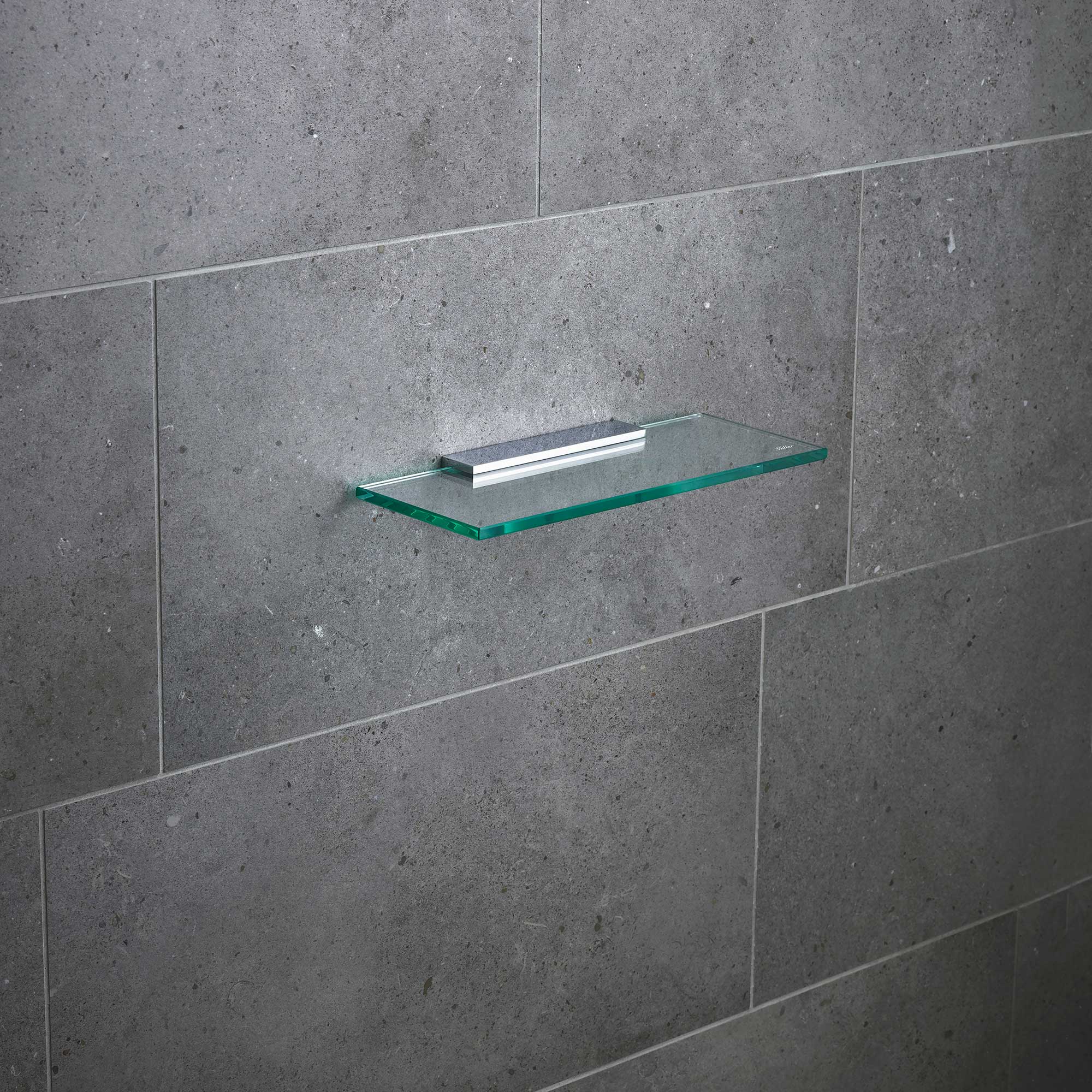 Badrumshylla Miller Badrum Classic Krom Bredd: 300 mm