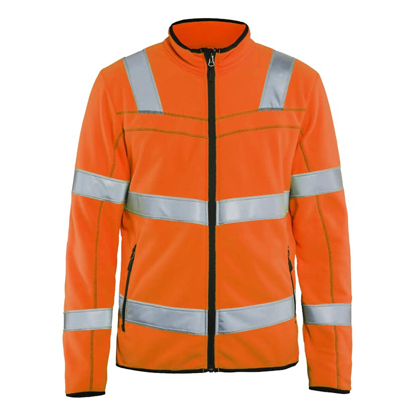 Fleecejacka Blåkläder 49411010 Varselorange, storlek: 2XL