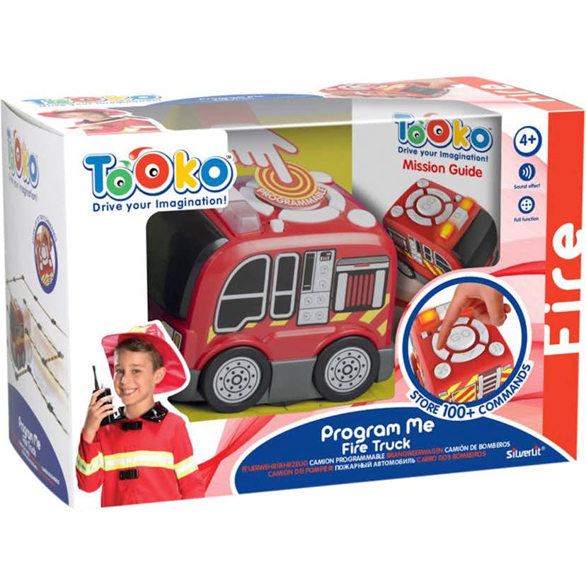 Programmeringsbar Bil Silverlit Tooko Fire Truck