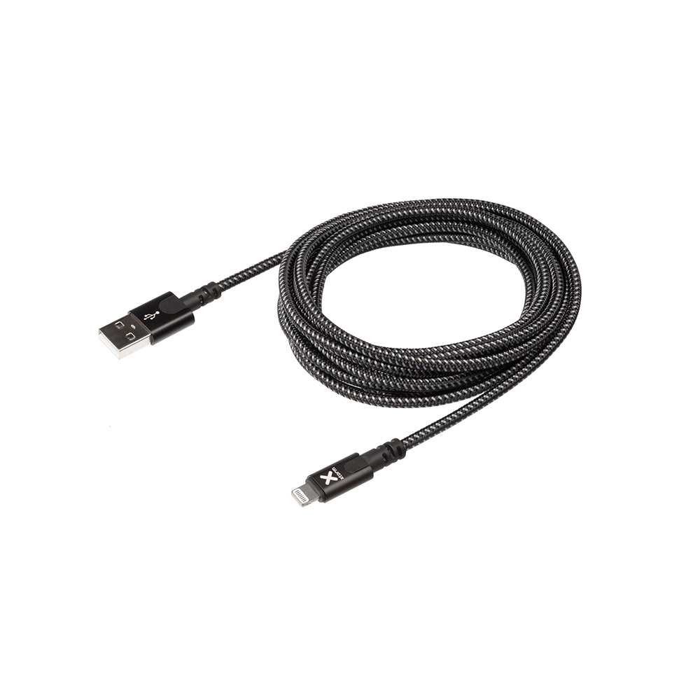 USB-Kabel Xtorm Premium USB-A / Lightning Kabel 1m Svart Svart