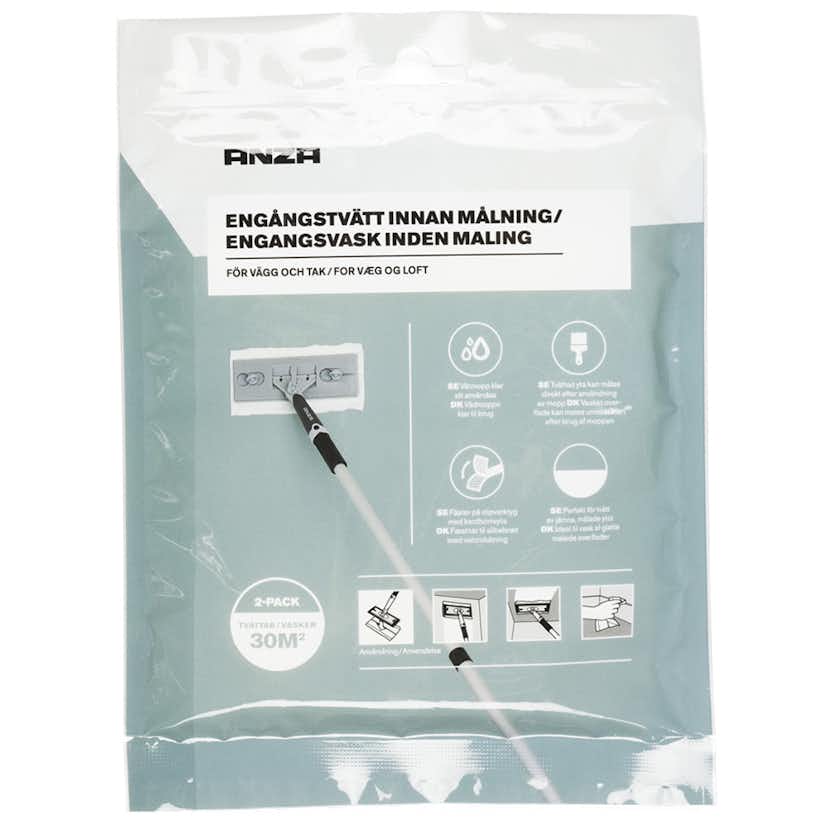 Engångstvätt Anza För Vägg & Tak