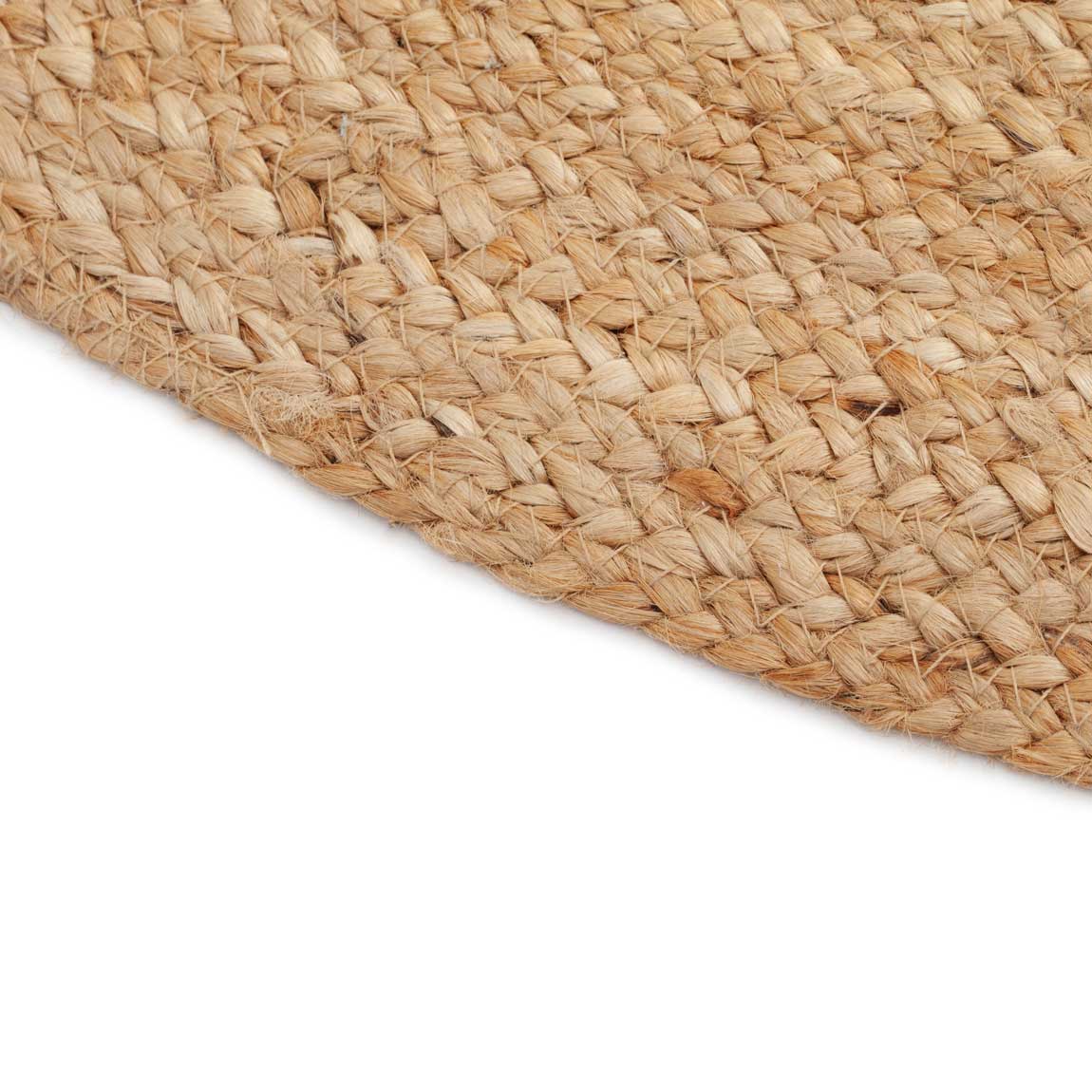 Handvävd Jutematta KM Carpets Jute Nature