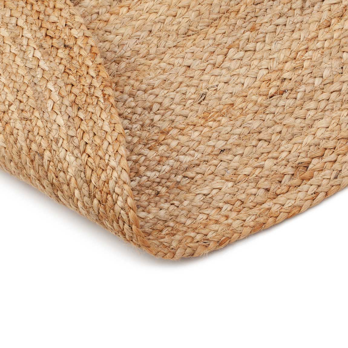 Handvävd Jutematta KM Carpets Jute Nature