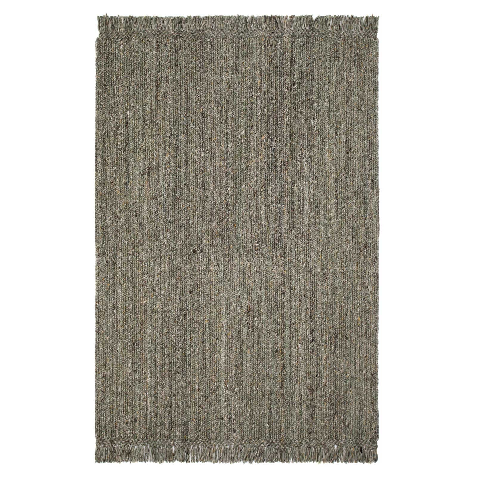 Handvävd Matta KM Carpets Jaipur Ull Grön, 160x230 cm