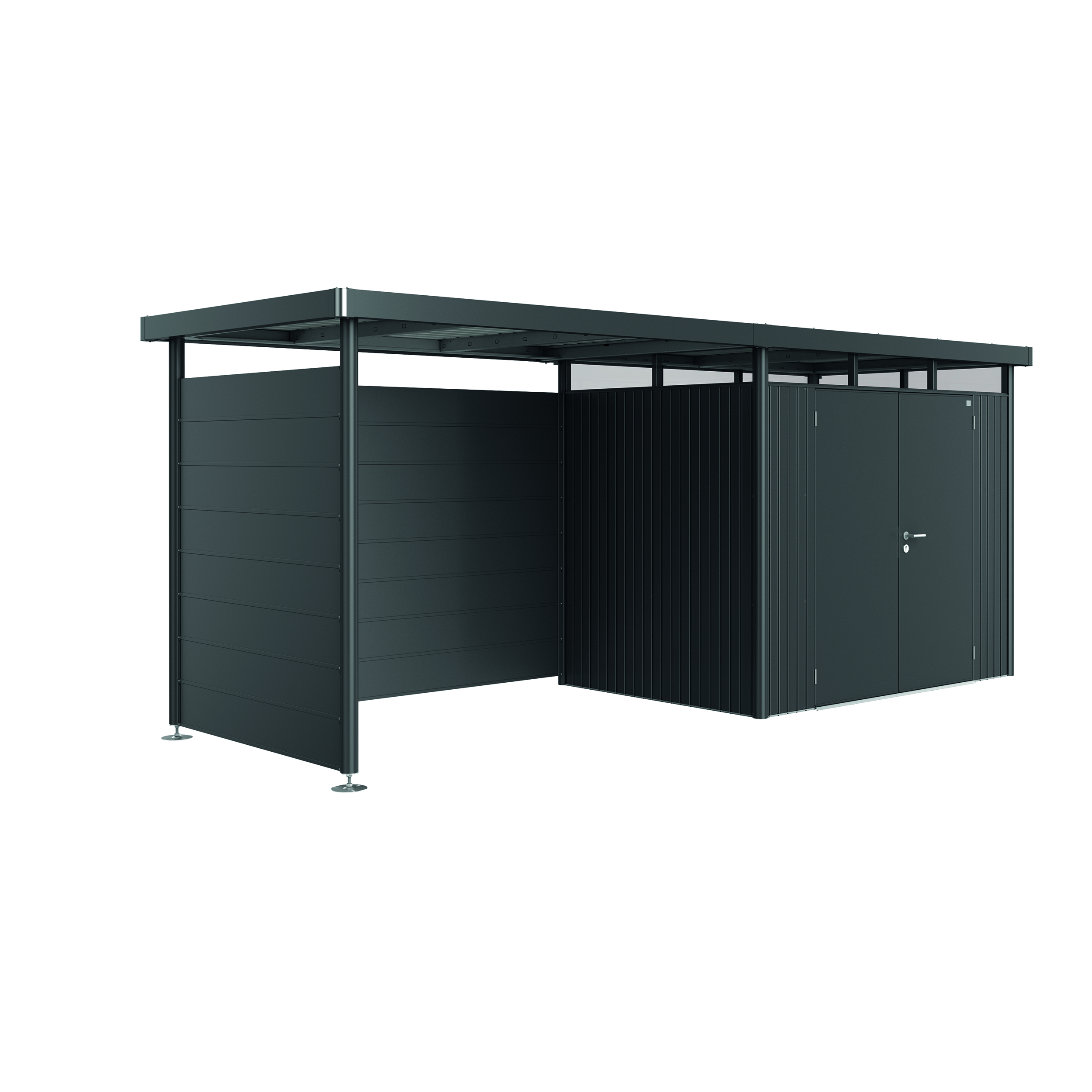 Sidovägg Biohort för Redskapsbod Highline H2