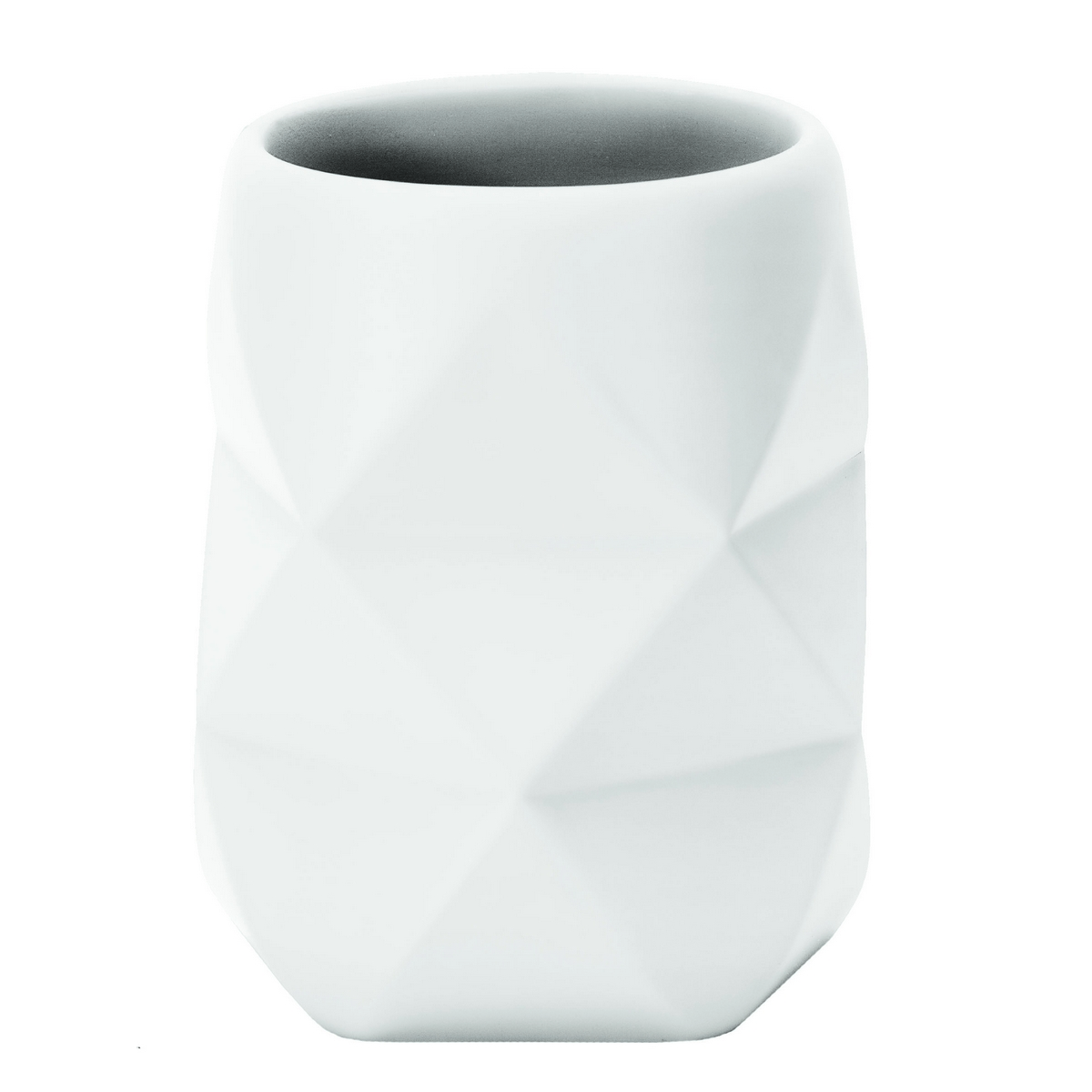 Tandborstmugg Kleine Wolke Golden Crackle Vit