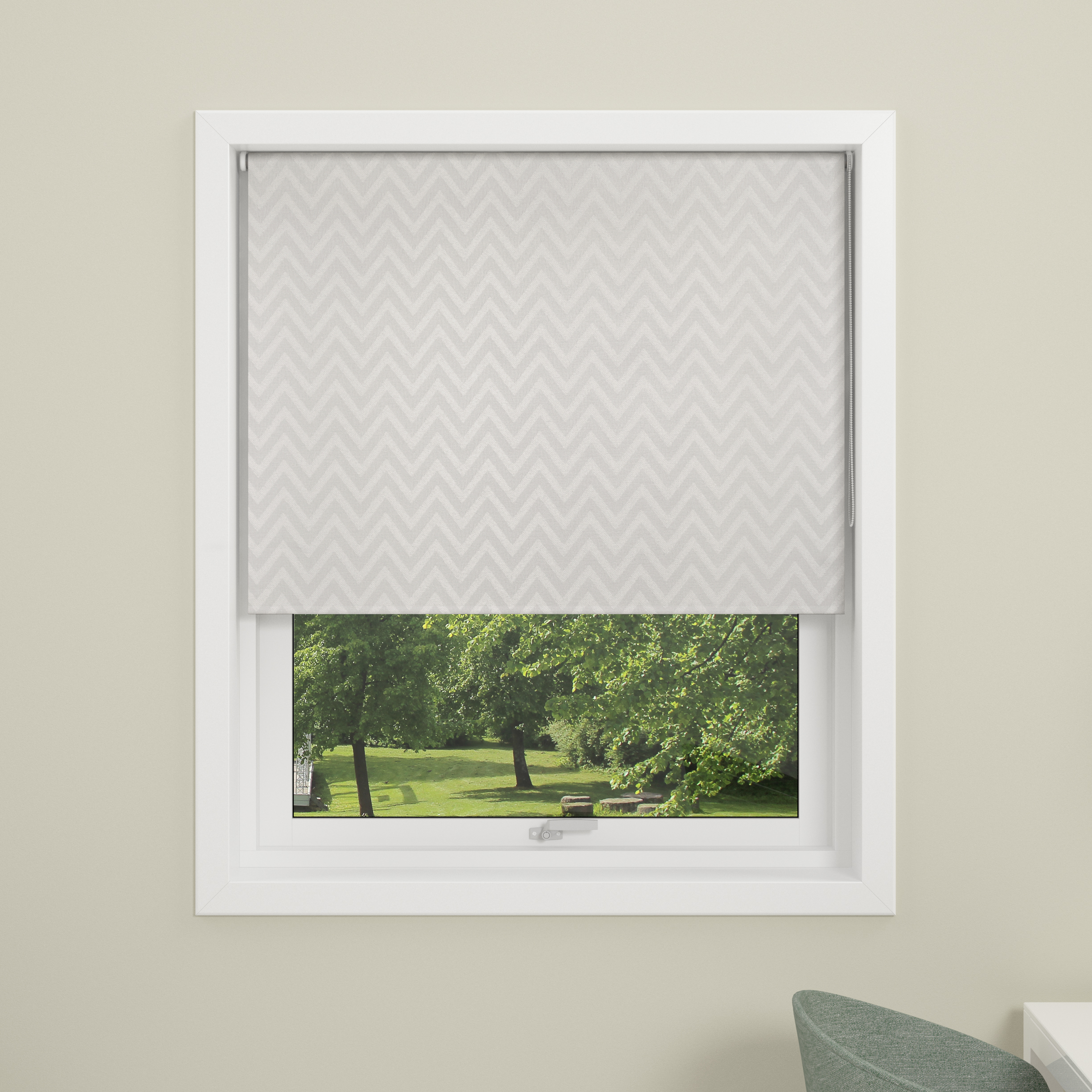 Rullgardin Debel Zig Zag Mörkläggande