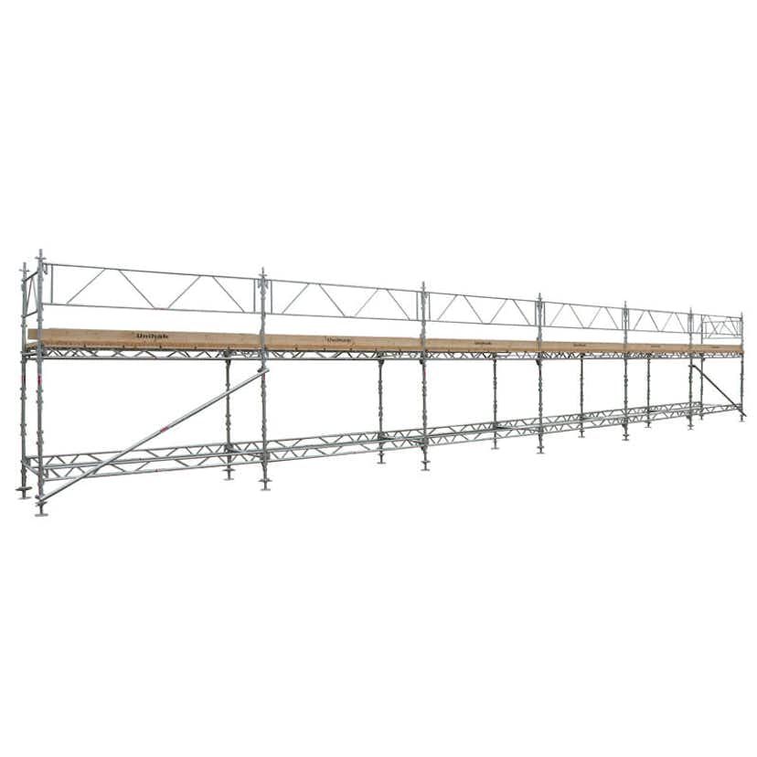 Ställning Komplett Unihak Bredd 18 m, Höjd 4 m B:18 x D:1,95 x H:4 meter