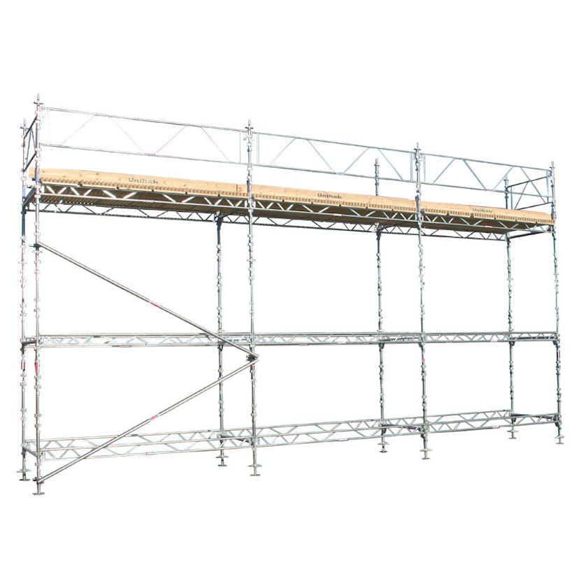 Ställning Komplett Unihak Bredd 9 m, Höjd 6 m B:9 x D:1,4 x H:6 meter