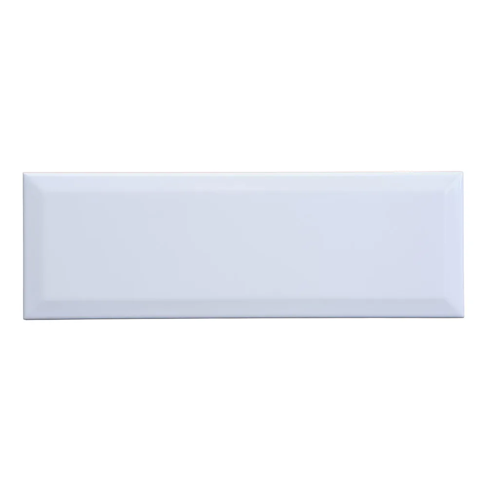 Kakel Konradssons Biselado vit blank 10x30 cm