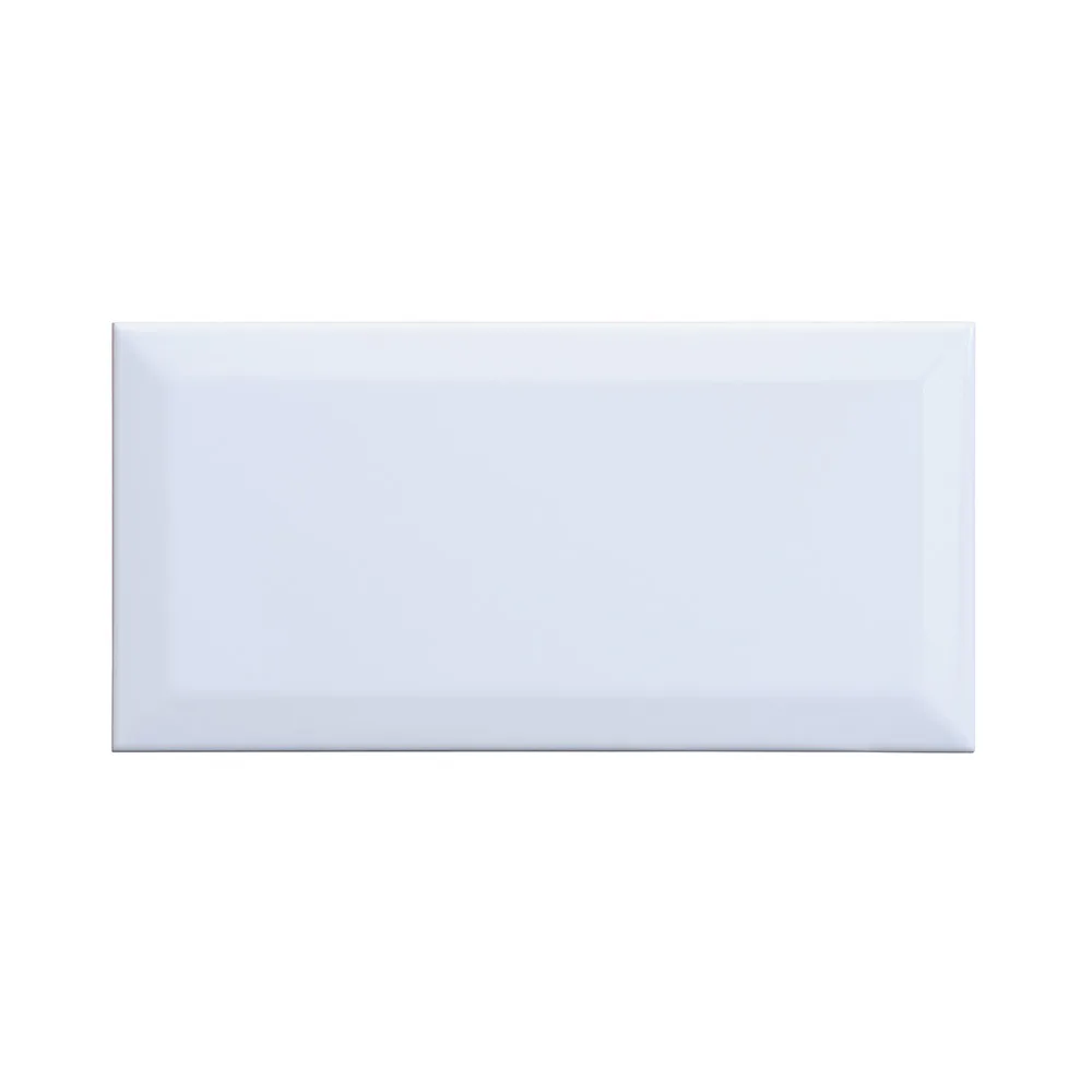 Kakel Konradssons Biselado vit blank 10x20 cm