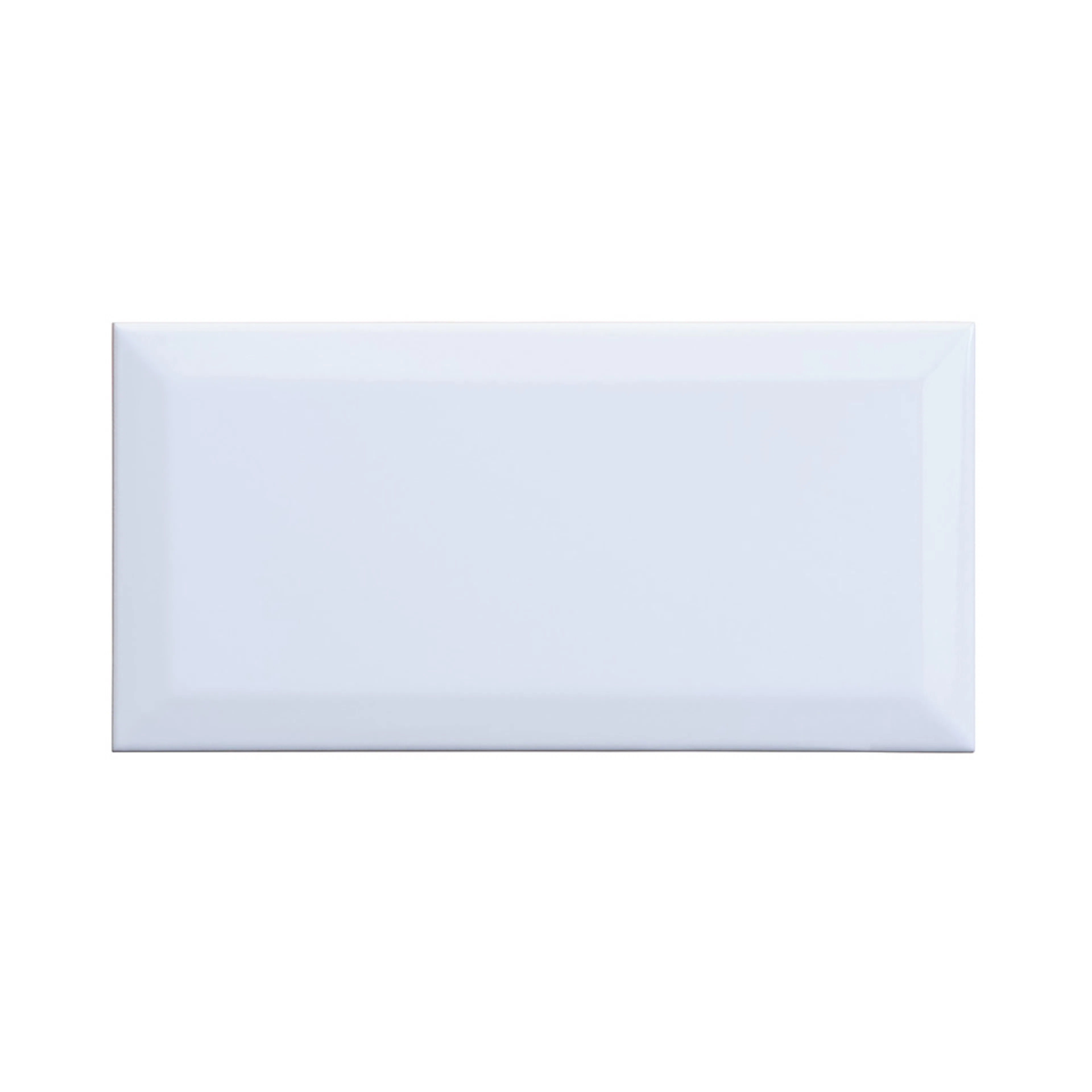 Kakel Konradssons Biselado vit blank 10x20 cm