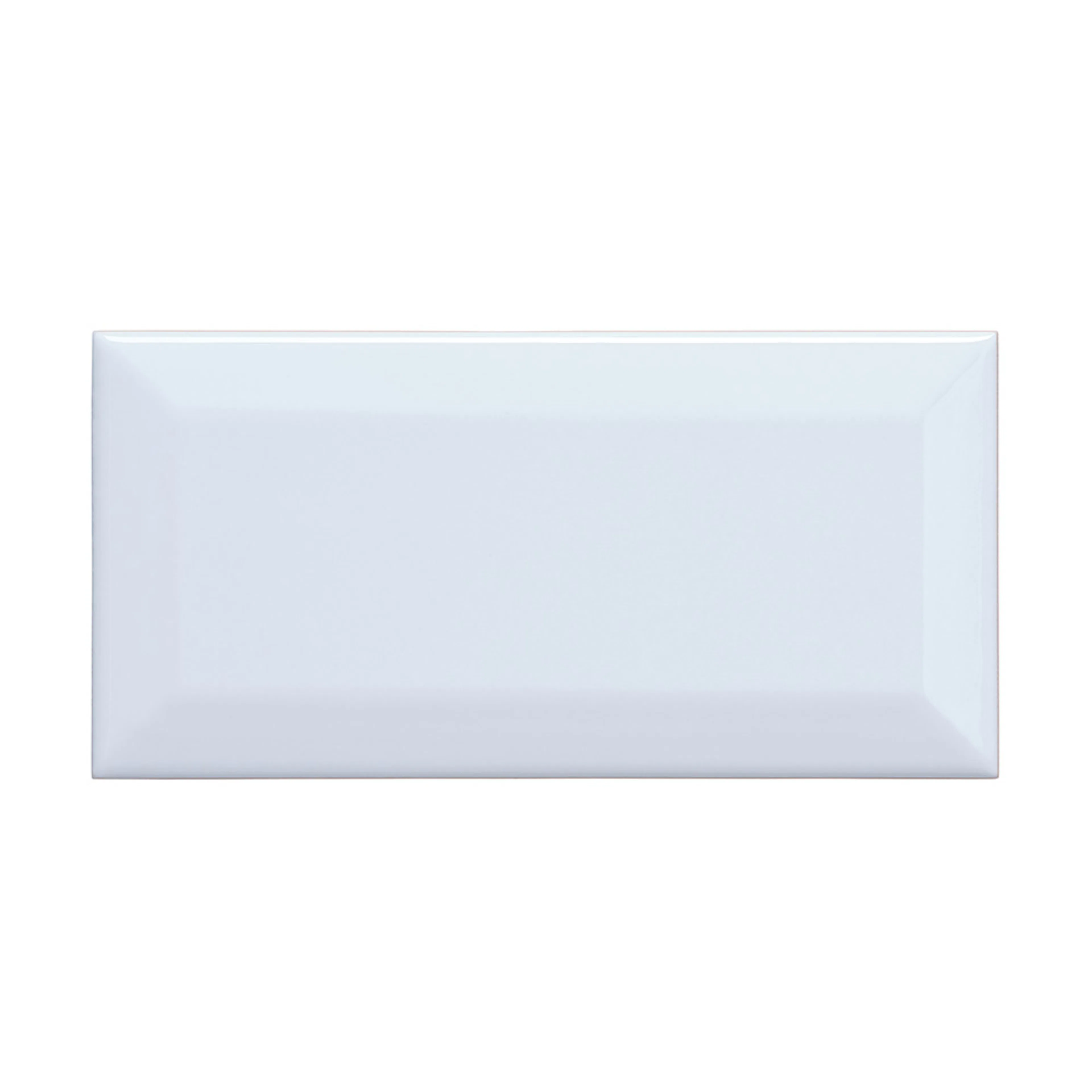 Kakel Konradssons Biselado vit blank 7,5x15 cm
