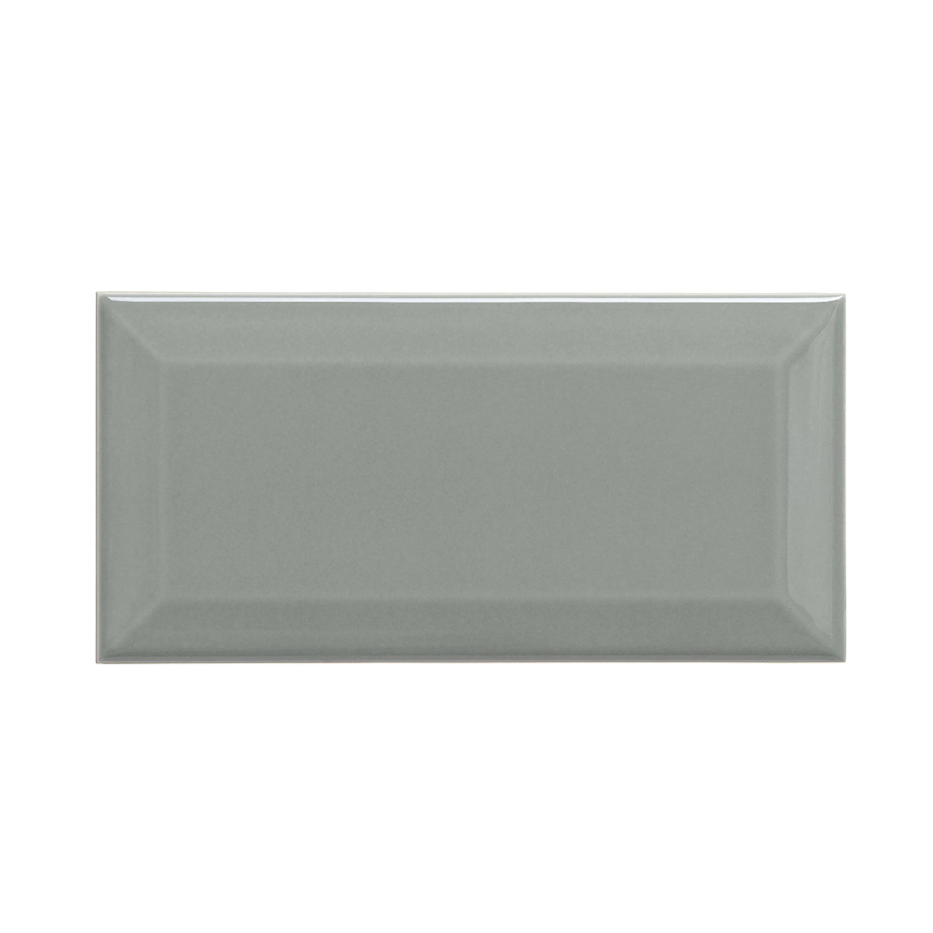 Kakel Konradssons Biselado sage blank 7,5x15 cm