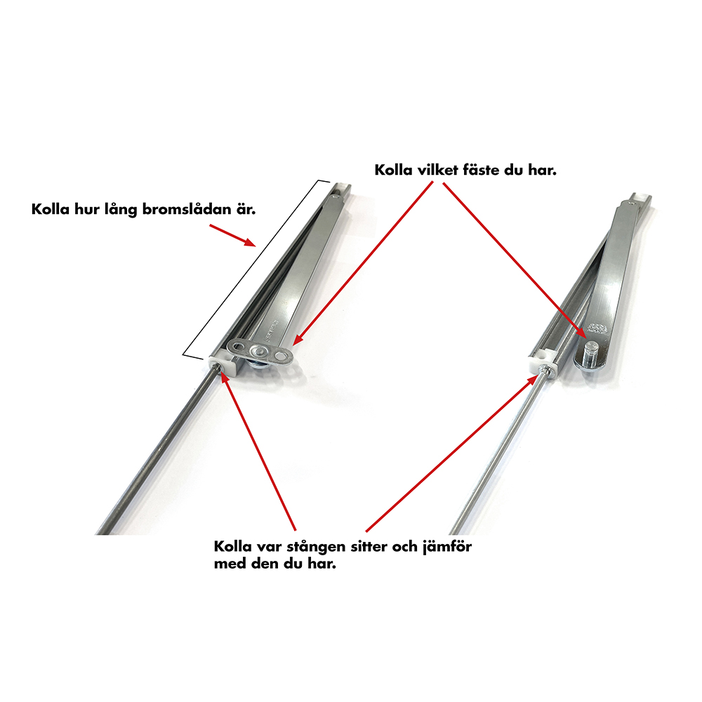 Fix Leif Arvidsson Fönsterbroms/dörrbroms 160/4