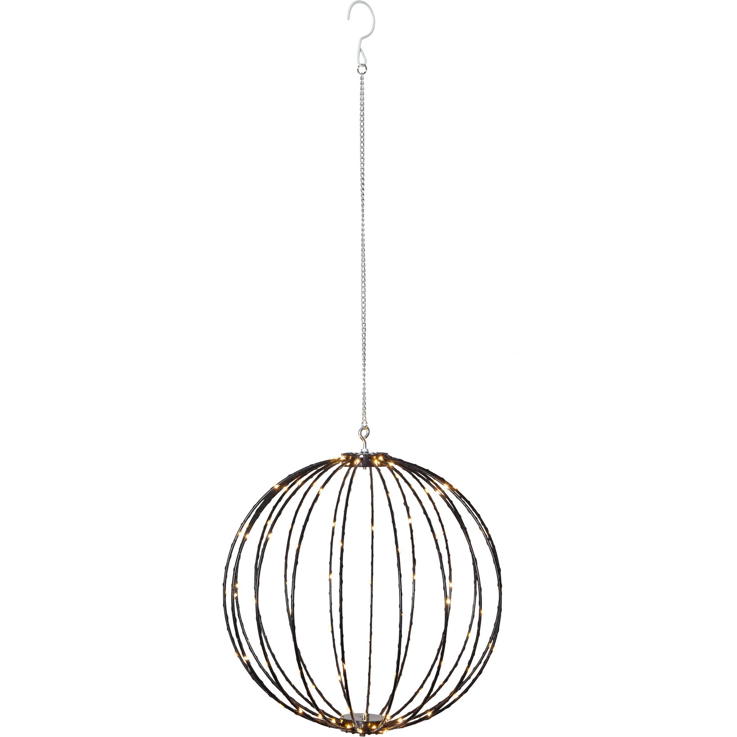 Hängande Dekoration Star Trading Klot Mounty Svart