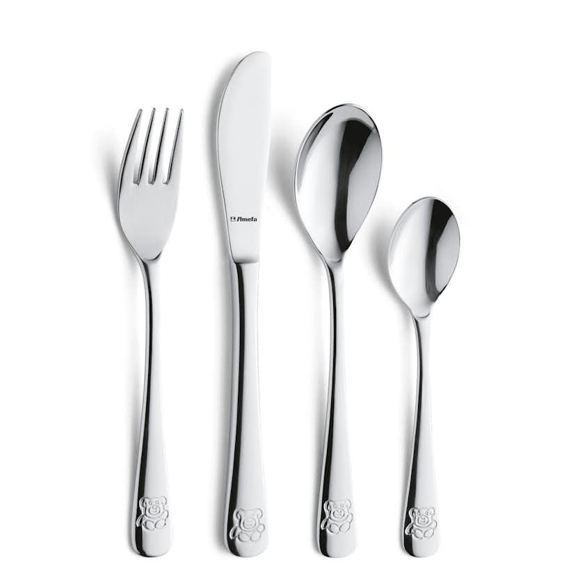 Barnbestick Amefa Teddy 4-pack