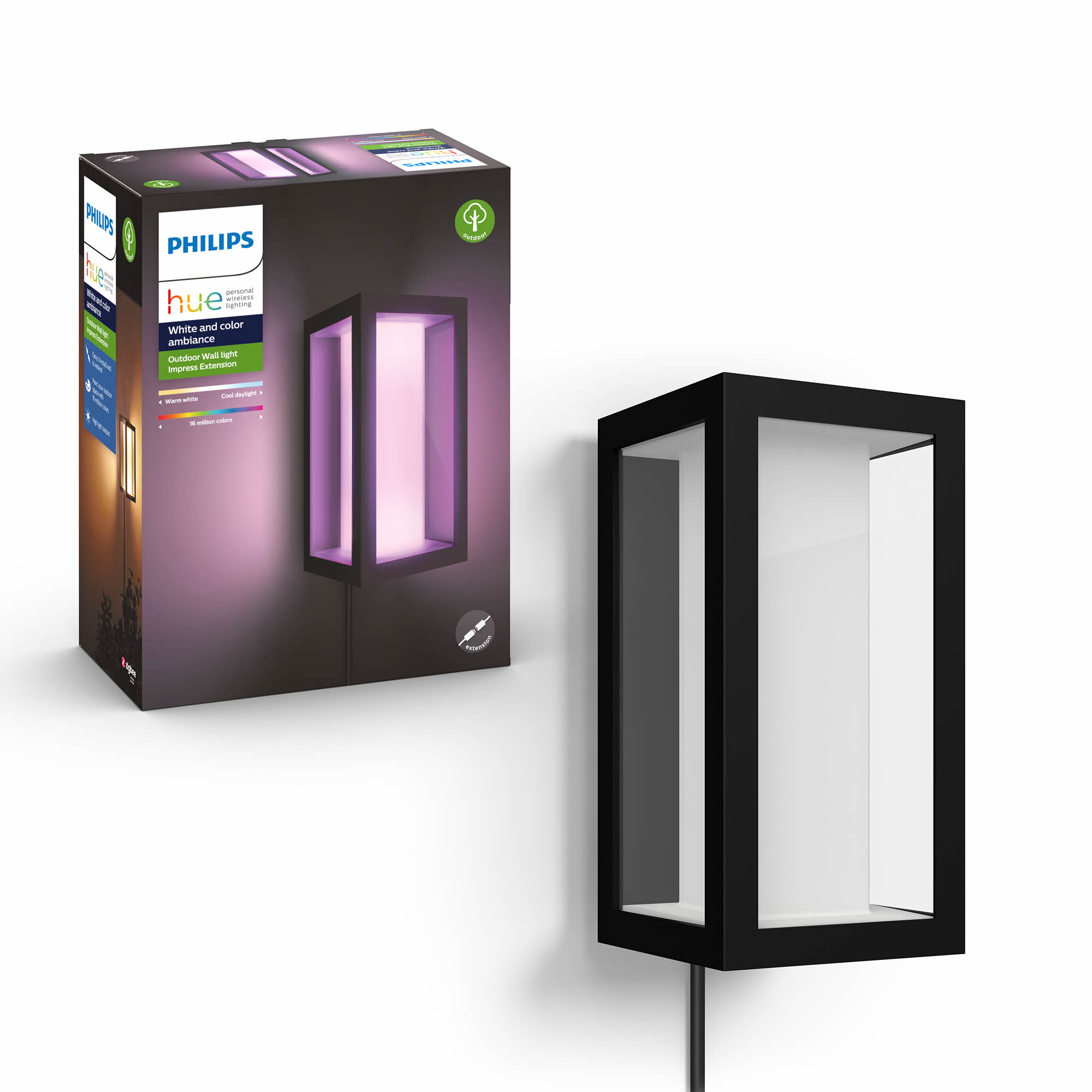 Fasadbelysning Philips Hue Impress