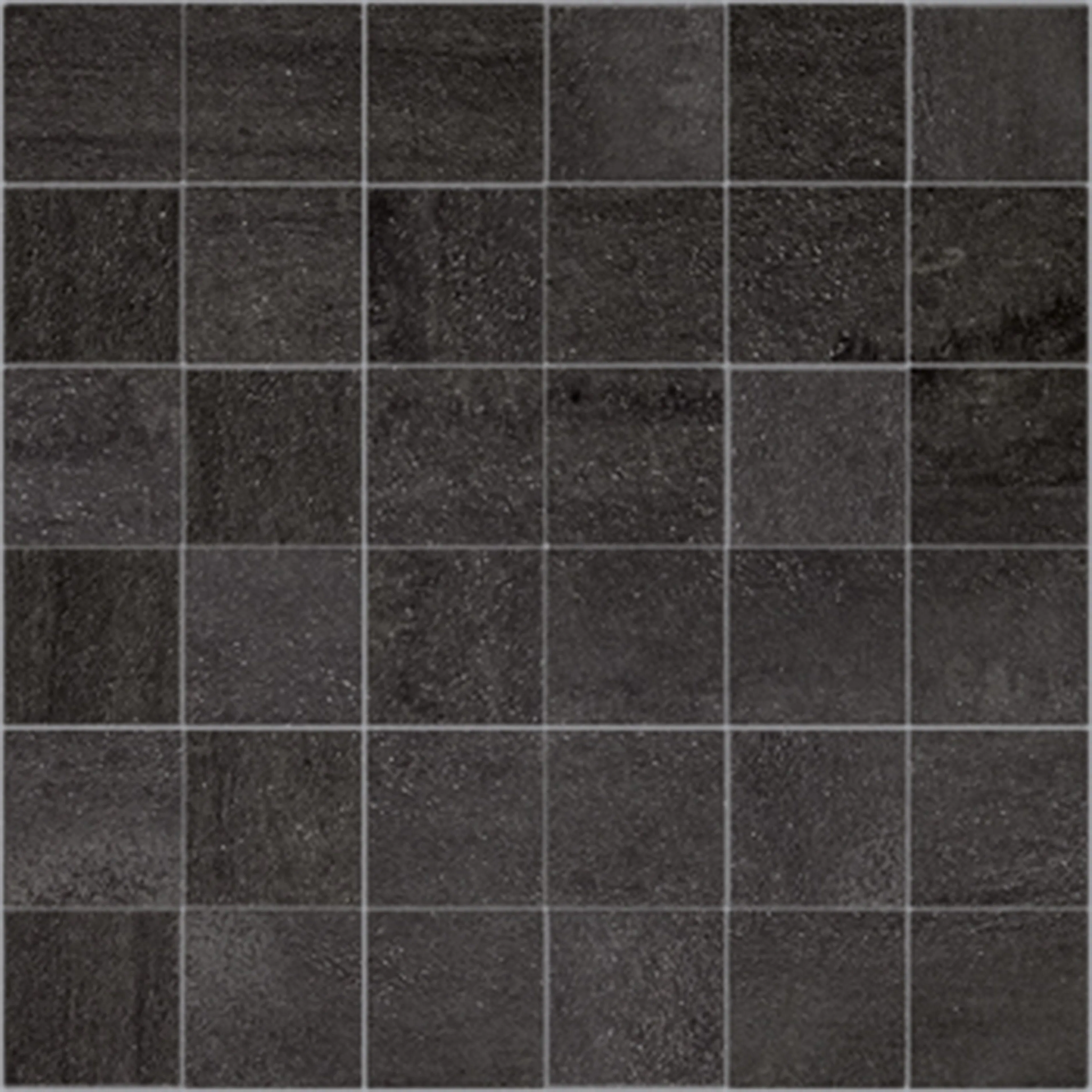 Klinker Lhådös Copy Nero Mosaik Lhådös 5x5 cm Matt