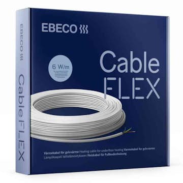 Golvvärmekabel Ebeco Cableflex 6