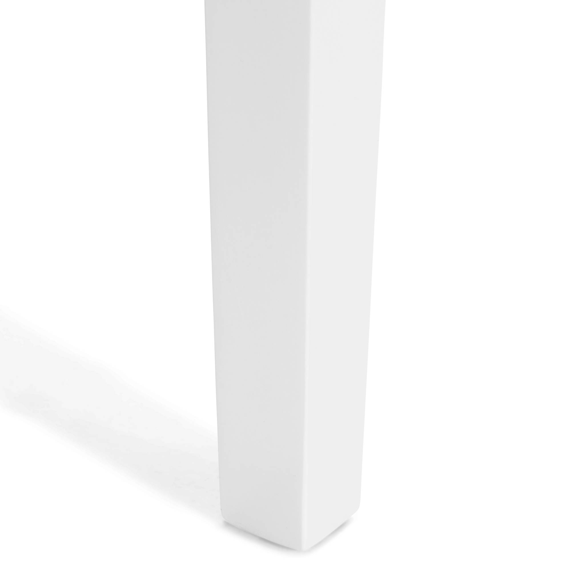 Matgrupp Basic Home Jasmin Rektangulärt Matbord 180-270 cm Förlängningsbart med 6 Shell Matstol