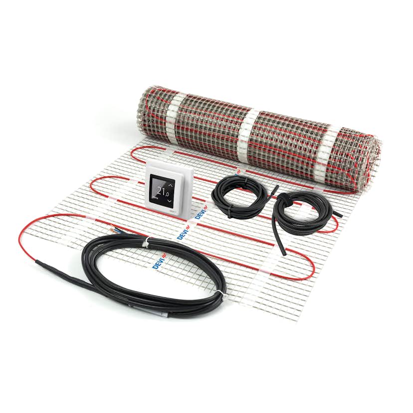 Värmekabelmatta DEVI DEVImat 100T Längd: 2 m, Effekt: 100 W