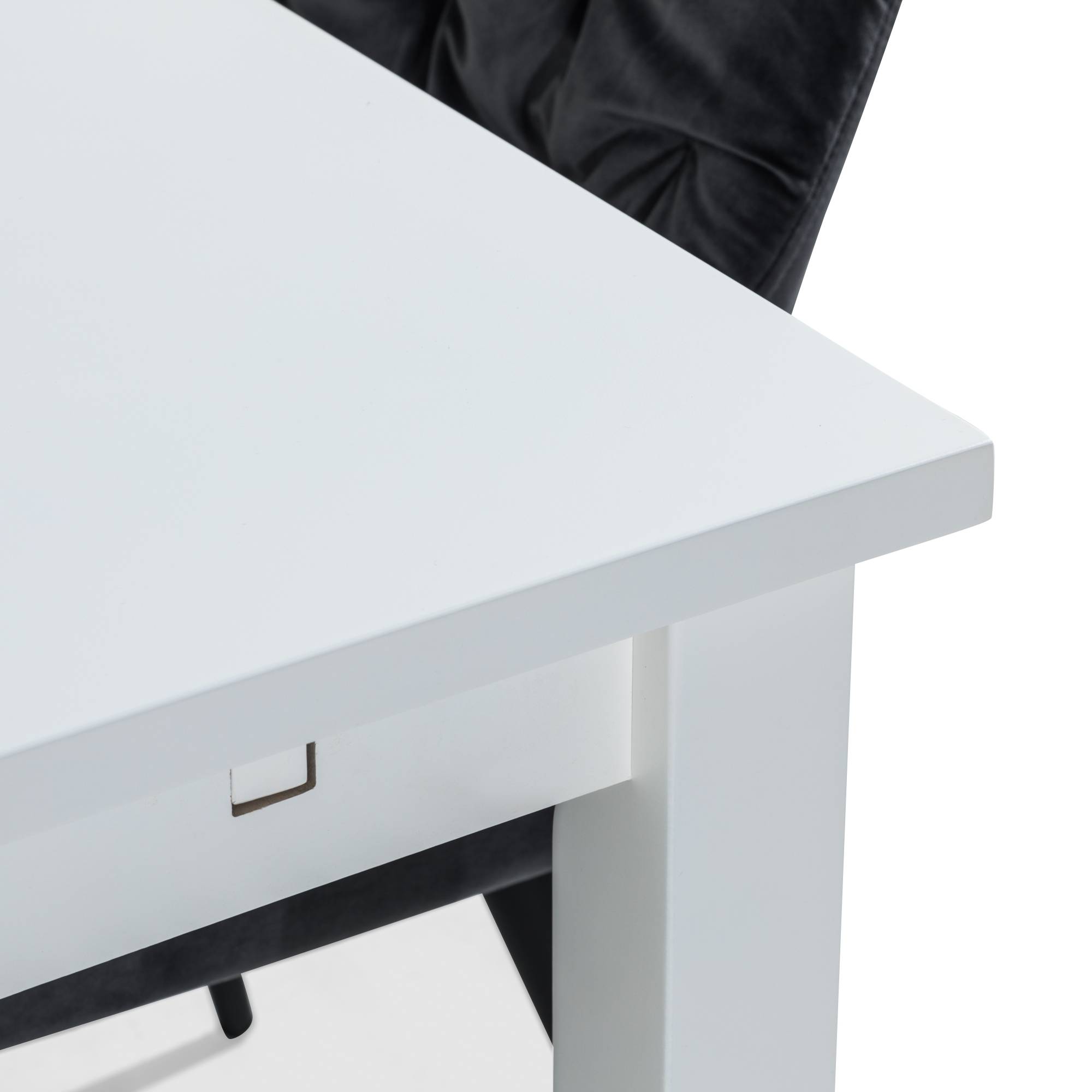 Matgrupp Basic Home Jasmin Rektangulärt Matbord 180-270 cm Förlängningsbart med 6 Giovanni Matstol